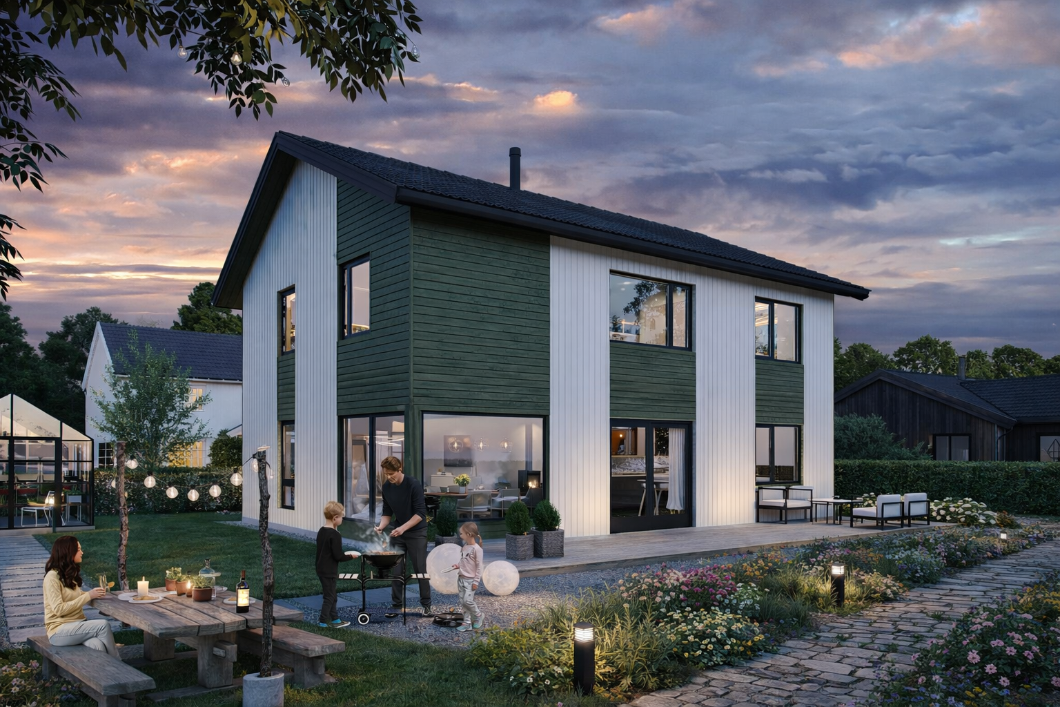 Vansjø eksteriør alternativ farge